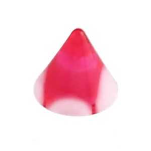 UV Micro Checker Cones - Pink and Red