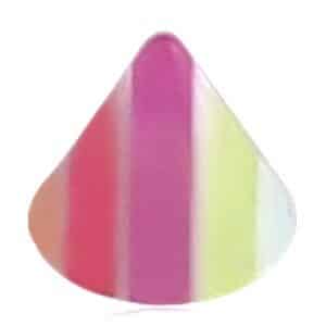 UV Micro Stripe Cones - Blue Purple Pink