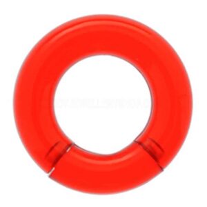 UV Smooth Segment Ring - Red