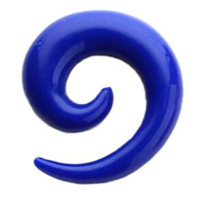 UV Spiral Ear Expander - Blue