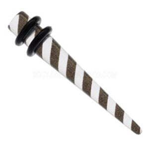 UV Stripe Stretching Taper - Clear