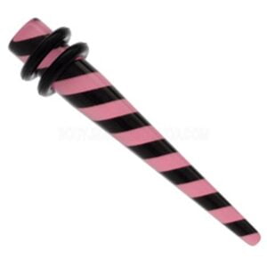 UV Stripe Stretching Taper - Pink