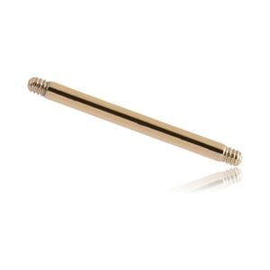 Zircon Gold Barbell Stem