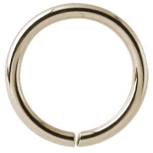 Zircon Gold Seamless Ring