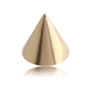 Zircon Gold Threaded Cones