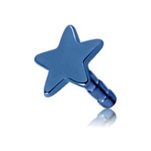 Blue Titanium Push-Fit Star
