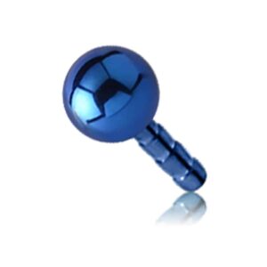 Blue Titanium Push-Fit Ball