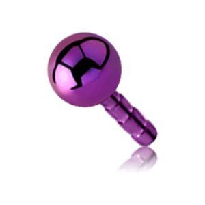 Purple Titanium Push-Fit Ball