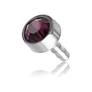Purple Jewel Titanium Push-Fit Head