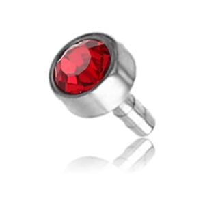 Red Jewel Titanium Push-Fit Head