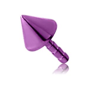 Purple Titanium Push-Fit Cone