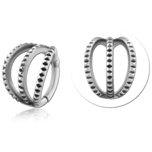 Surgical Steel Triple Hoop Multi Purpose Clicker