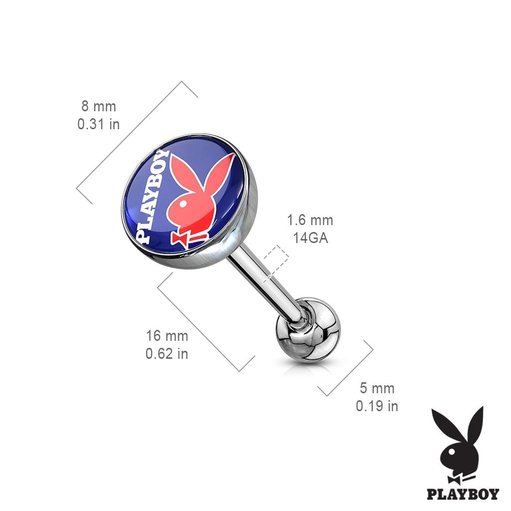Playboy Bunny Tongue Barbell - Image 3